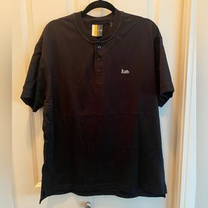 Kith Black polo shirt
